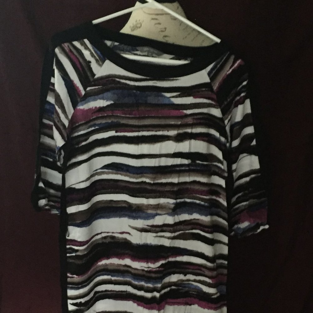 #134 Daisy Fuentes 3/4 length sleeve dress